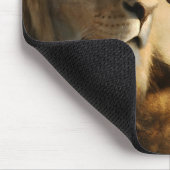 "Ich lebe mit Mut" Motivation Affirmation Mousepad (Ecke)