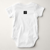 Ich lebe noch Baby Boy Bodysuit Baby Apparet von H Baby Strampler (Rückseite)