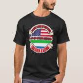 Ich lebe vielleicht in den USA, aber meine Geschic T-Shirt (Vorderseite)