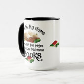 Ich lebe zwischen den Seiten der Bücher von Dustin Tasse (Vorderseite Links)