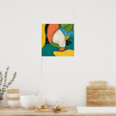 Ich lebte einmal in Tortola Poster Wall Art (Küche)