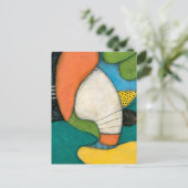 Ich lebte einmal in Tortola Postkarte (Stehend Vorderseite)