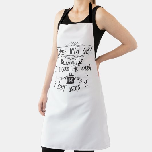 Ich leckte den Löffel Schürze (InSitu)