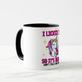 Ich leckte es, also ist es mein/Einhorn Tasse (Vorderseite Links)