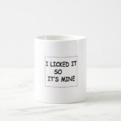 Ich leckte es kaffeetasse (Mittel)