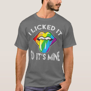 Ich leckte es so, dass sein verrückter lesbischer T-Shirt