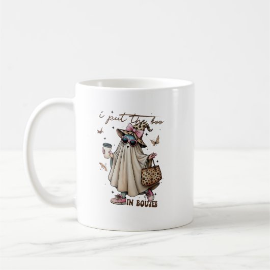 Ich lege das Buch in Boujee Kaffeetasse (Links)