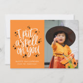 Ich lege dir einen Zauber auf deine orange Hallowe (Vorderseite)