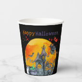 Ich lege dir einen Zauber auf den Halloween-Cup Pappbecher (Vorderseite)