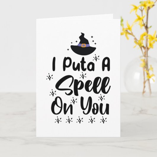 Ich lege dir einen Zauber Karte (Gelbe Blume)