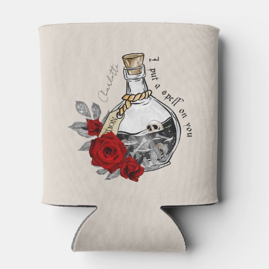 Ich lege dir einen Zauber - Liebe-Tränke mit Schäd Dosenkühler (Rückseite)