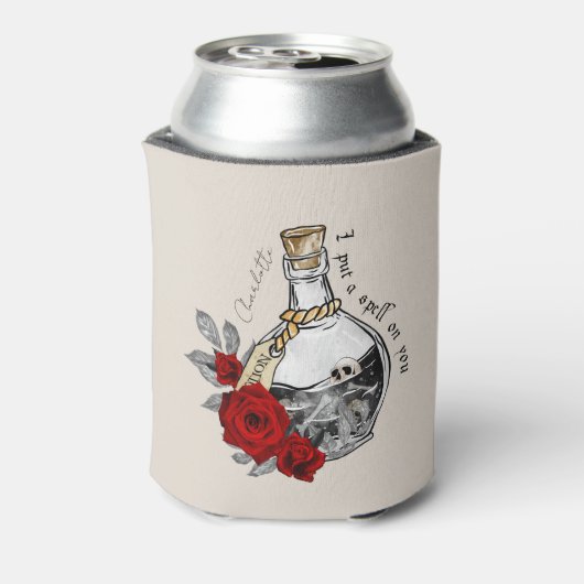 Ich lege dir einen Zauber - Liebe-Tränke mit Schäd Dosenkühler (Kanne Rückseite)