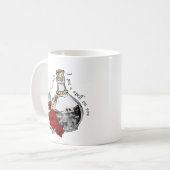 Ich lege dir einen Zauber - Liebe-Tränke mit Schäd Kaffeetasse (Vorderseite Links)