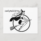 Ich lege dir einen Zauber Postkarte (Vorderseite)