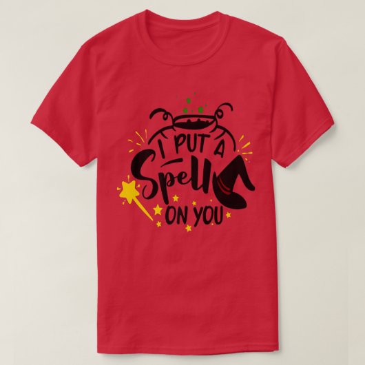 Ich lege dir einen Zauber T-Shirt (Design vorne)