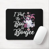 Ich legte den Boo in Boujee Ghost Funny Nk Leopard Mousepad (Mit Mouse)