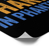 Ich legte den Pharma in Phantom Funny Halloween Rx Poster (Ecke)