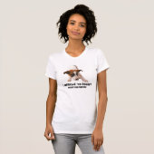 "ICH LEHNE AB, BERICHTS-HUNDEfighting-T-SHIRT ZU T-Shirt (Vorne ganz)