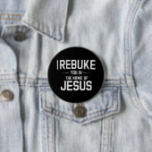 Ich lehne dich im Namen Jesu ab Button (Beispiel)