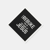 Ich lehne dich im Namen Jesu ab Serviette (Ecke)