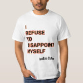 Ich lehne T - Shirt ab (Vorderseite)