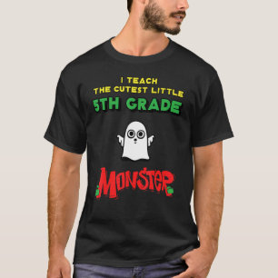 Ich lehre das Niedliche Monster der 5. Klasse zurü T-Shirt