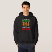 Ich lehre die klügsten Cookies Lebkuchen Weihnacht Hoodie (Vorne ganz)