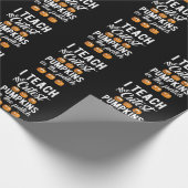 Ich lehre die Niedlichsten Kürbis in den Patch Geschenkpapier (Ecke)