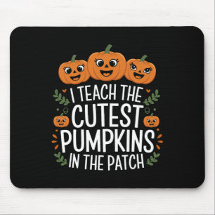 Ich lehre die Niedlichsten Kürbis in den Patch Her Mousepad