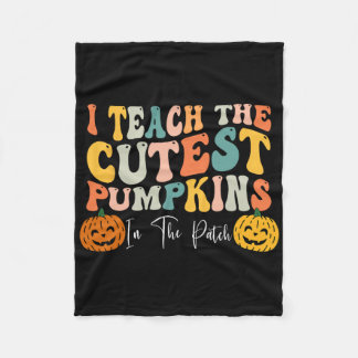 Ich lehre die Niedlichsten Kürbis in den Patch-Leh Fleecedecke