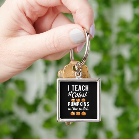 Ich lehre die Niedlichsten Kürbis in den Patch Schlüsselanhänger (Hand)