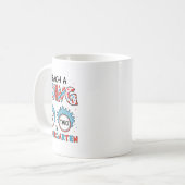 Ich lehre ein oder zwei Dinge im Kindergarten zurü Kaffeetasse (Vorderseite Links)