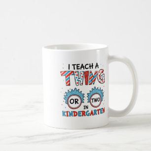 Ich lehre ein oder zwei Dinge im Kindergarten zurü Kaffeetasse