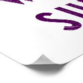 Ich lehre Grundschule Was ist deine Supermacht? Poster (Ecke)