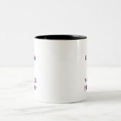 Ich lehre Grundschule Was ist deine Supermacht? Zweifarbige Tasse (Mittel)