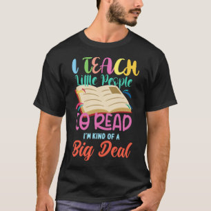 Ich lehre Leute, große Bücher zu lesen T-Shirt