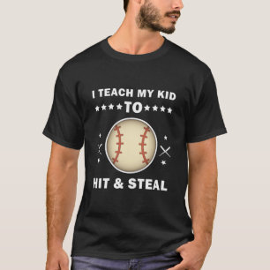 Ich lehre mein Kind zu schlagen und zu stehlen - F T-Shirt