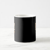 Ich lehre schwarze Geschichte Herz Stift Afro Afri Kaffeetasse (Mittel)