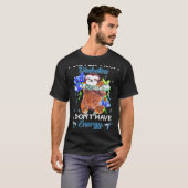 Ich leide an Diabetes Faultier-Geschenk T-Shirt (Vorne ganz)