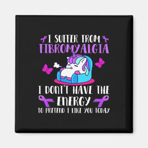 Ich leide an Fibromyalgie - Mai an Fibromyalgie Magnet