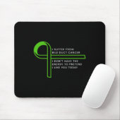 Ich leide an Gallenkrebs Mousepad (Mit Mouse)