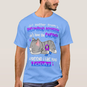Ich leide an rheumatoider Arthritis und habe nicht T-Shirt