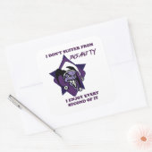 Ich leide nicht unter einem Wahnsinn-Aufkleber Quadratischer Aufkleber (Umschlag)