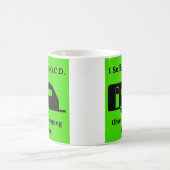 Ich leide unter einer Zwangsstörung des Campings Kaffeetasse (Mittel)