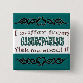 Ich leide unter Gastroparesis Button