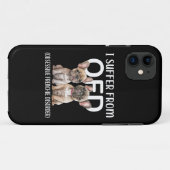 Ich leide unter obsessiver Franziskanerkrankung be Case-Mate iPhone Hülle (Rückseite (Horizontal))