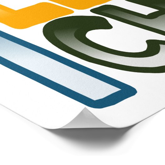 Ich leidete, ich lernte, ich habe mich verändert poster (Ecke)