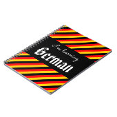 "Ich lerne deutsches" Notizbuch Notizblock (Linke Seite)