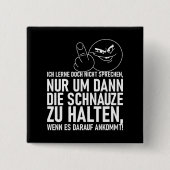 ICH LERNE DOCH NICHT SPRECHEN BUTTON (Vorderseite)