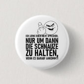 ICH LERNE DOCH NICHT SPRECHEN BUTTON (Vorderseite)